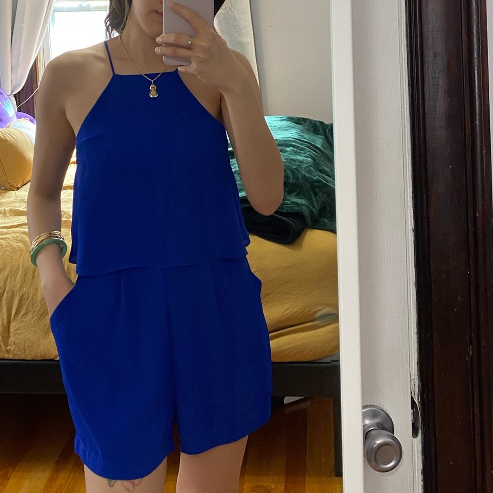 Royal Blue romper